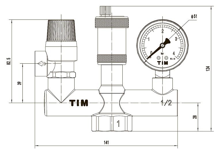 JH-1025 std - Габариты JH-1025 std - Габариты