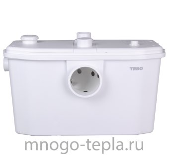 Канализационный насос с измельчителем для туалета TEBO WC 600, до 9 метров, до 150 л/мин - №1