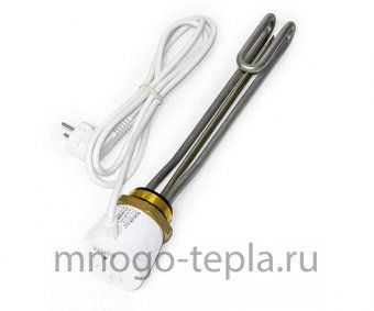 ТЭН для водонагревателя 2 кВт Selfa 1 1/2" с терморегулятором для RISPA - №1