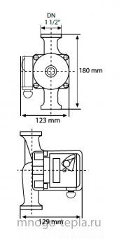 Циркуляционный насос TEBO 25/6-180 - №1