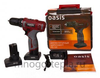 Аккумуляторный шуруповёрт Oasis AS-14V - №1