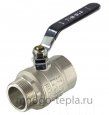 Кран шаровый 3/4" ГШ TIM (DE1204X) никелированный усиленный прямой - рычаг - №2