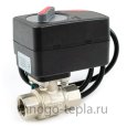 Кран от протечек воды 1/2" ВН/ВН Zeissler ZSv.1300.1104, с электроприводом 220В - №2