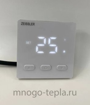 Терморегулятор комнатный Zeissler M9.616, встроенный датчик, для теплого пола - №1