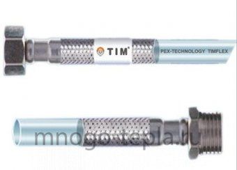 Гибкая подводка c PEX трубкой TiM 1/2 г/ш 30 см - №1