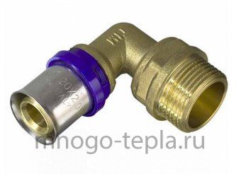 Пресс - уголок штуцер 16 х 1/2 НР TIM F-L1602M - №1