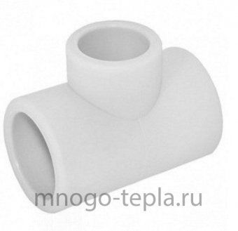 Тройник переходной 32-25-32 мм, полипропиленовый - №1