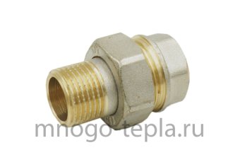 Американка никелированная прямая г/ш 2 (Ду 50) - №1