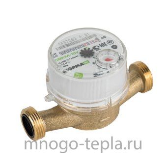 Счетчик воды Норма СВКМ-15 У (110мм, с КМЧ и обрат. клапан.) - №1