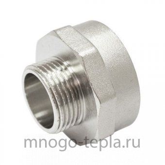 Переходник 3/8" х ¼" В-Н никелированный - №1