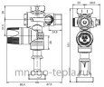 Группа безопасности для электрокотла ГВС TIM JH2012-7 (7 бар) - №7