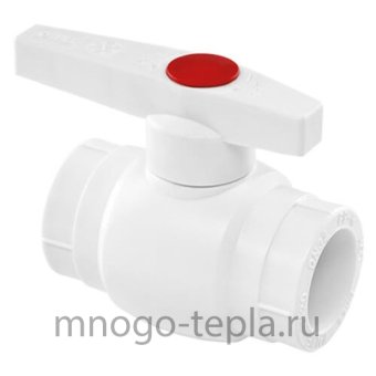 Кран шаровый полипропиленовый 75 мм - №1