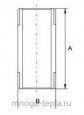Бочонок удлинительный хром 150 мм - 1/2 TIM - №4